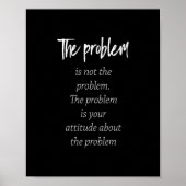 問題は問題ではない問題は ポスター (正面)