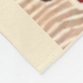 問題は銃ではない フリースブランケット (角)