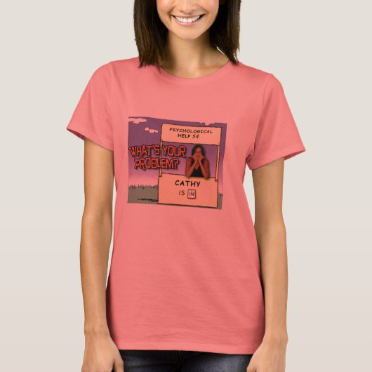 問題は？ Tシャツ (正面)