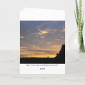 問題をする何。 ~ 17 サンキューカード (裏面)