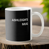 問題を抱えてる？スプレッドシートで解決 Gradient ブラック コーヒーマグカップ