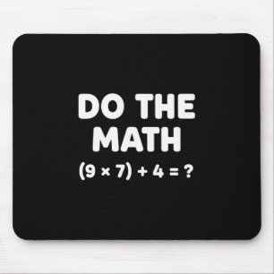 問題を解く 数学をやろう 67 ミーム おもしろ 先生 マウスパッド