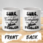 問題を解決する コーヒーマグカップ