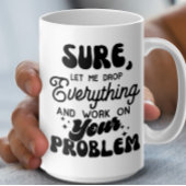 問題を解決する コーヒーマグカップ