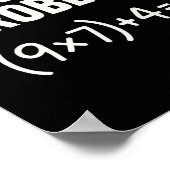問題を解決せよ おもしろ数学 67 メメ 教師 生徒 ポスター (角)