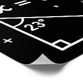 問題を解決せよ 数学をやれ 67 おもしろ 教師 ポスター (角)