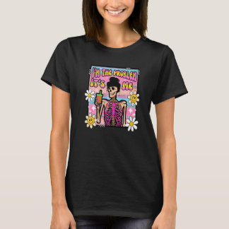 問題スケルトンitu2019s me coffee w tシャツ