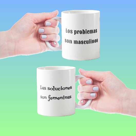 問題スペインの解決句 マグカップ