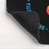 問題セミコロン自殺防止認識度 マウスパッド (コーナー)