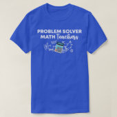問題ソルバー数学先生おもしろいギフトMath T Tシャツ (デザイン正面)