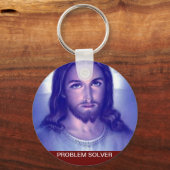 問題ソルバ宗教カスタマイズキーチェーン。 キーホルダー (正面)