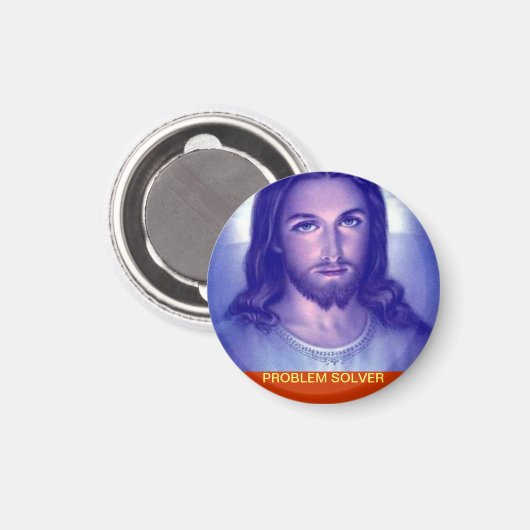 問題ソルバ宗教カスタマイズ磁石。 マグネット (正面/裏面)