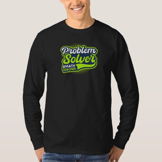 問題ソルバ計算先生 Tシャツ (正面)