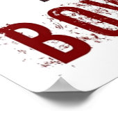 問題チャイルドボウタイキラー引用文 ポスター (角)