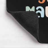 問題メンタルヘルス認識度病の不安 マウスパッド (コーナー)