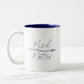 問題上の心 ツートーンマグカップ (左)