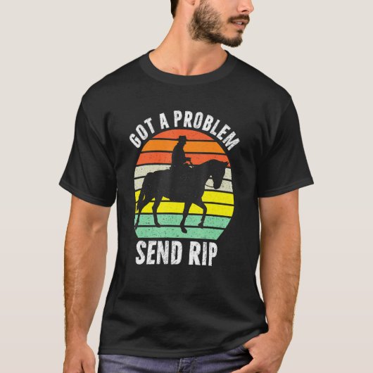 問題得のRip皮肉の愛おもしろい者ミーム胡 Tシャツ (正面)