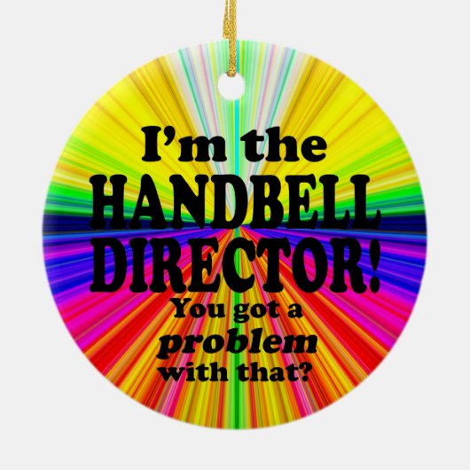 問題得はハンドベル・ディレクター セラミックオーナメント (裏面)