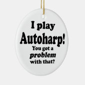 問題得は、オートハープ セラミックオーナメント (右)