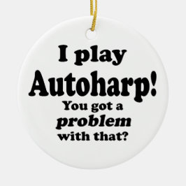 問題得は、オートハープ セラミックオーナメント