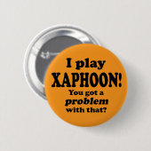 問題得は、Xaphoon 缶バッジ (正面&裏面)