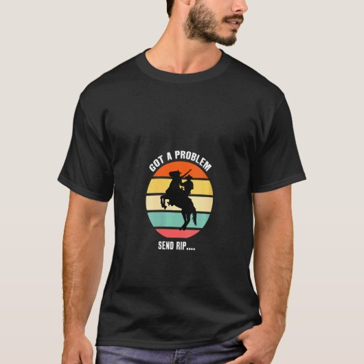 問題得はRip Wheelerイエローストーン送信 Tシャツ (正面)