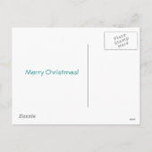 問題解決するエルフの面白いクリスマス ポストカード (裏面)