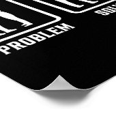 問題解決プールビリヤード選手スヌーカーキュー8 ポスター (角)