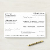 問題解決付箋、LEAN A3、PDCA、DMAIC ポストイット (デスク)