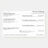 問題解決付箋、LEAN A3、PDCA、DMAIC ポストイット (正面)