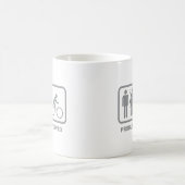 問題解決済みサイクリングコーヒーマグ コーヒーマグカップ (中央)