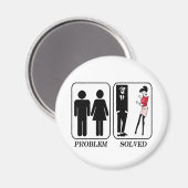 問題解決済みスカ マグネット (正面/裏面)