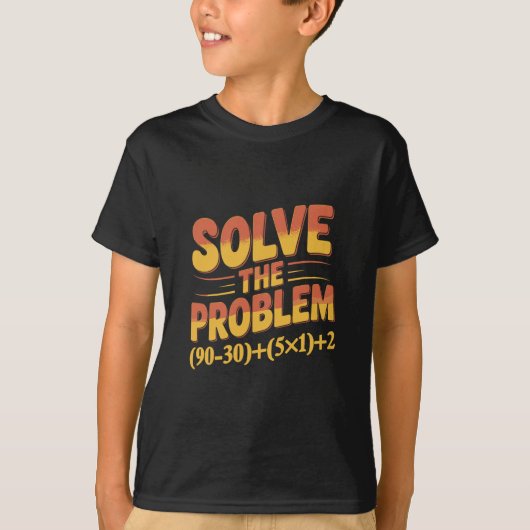 問題解決67 数学教師 数学 67番目 Tシャツ (正面)