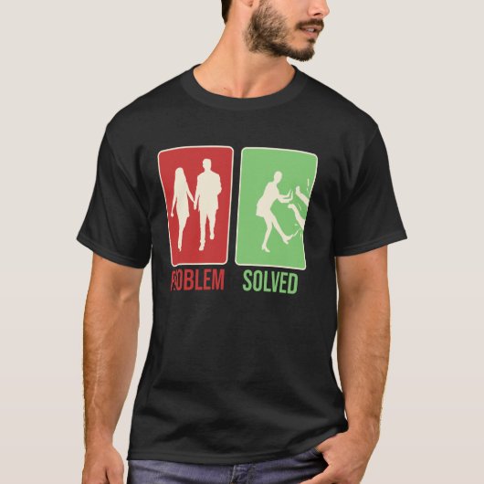 問題解決 別居 婚姻無効 離婚 Tシャツ (正面)