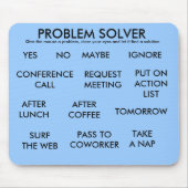 問題解答者 マウスパッド (正面)