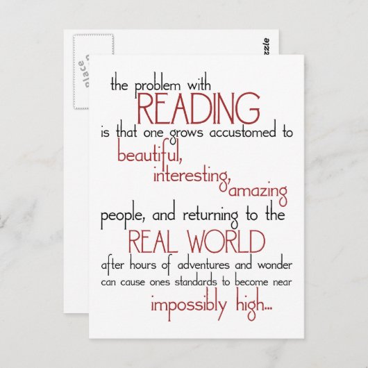 問題読は ポストカード (正面/裏面)