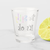 問題間抜けない ショットグラス (裏面)