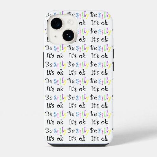 問題間抜けない iPhoneケース (裏面)