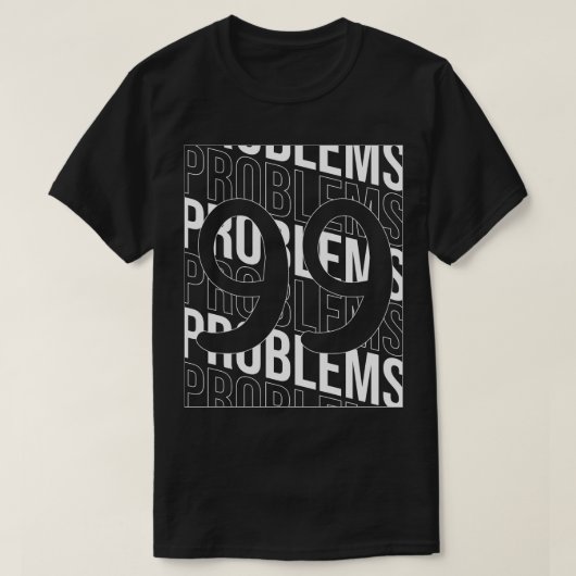 問題99フロントバック Tシャツ (デザイン正面)