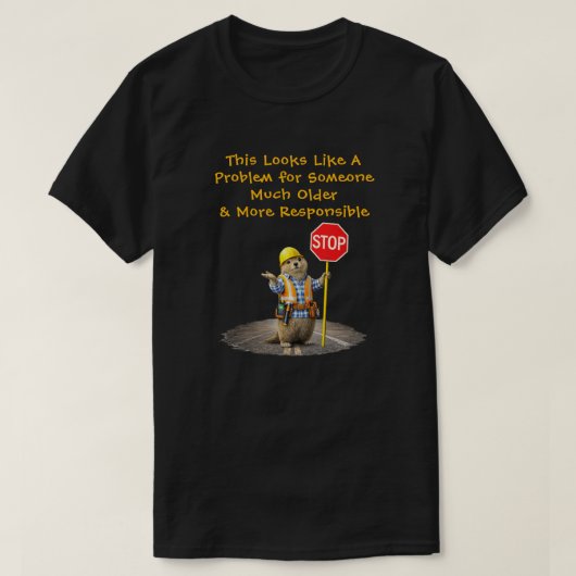 "問題" (1) Tシャツ (デザイン正面)
