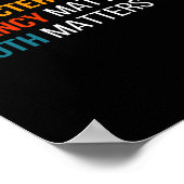 問題Decency S Truth S America 2020 ポスター (角)