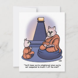 啓発されたフラットカード