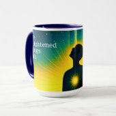 「啓発された生き物クラブ」 15ozコーヒーマグ マグカップ (正面左)