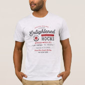 啓発された繁栄はTシャツを揺すります Tシャツ (正面)