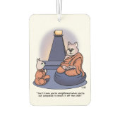 啓発された車の空気清浄機 カーエアーフレッシュナー (裏面)