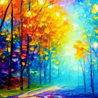 啓発された道 キャンバスプリント