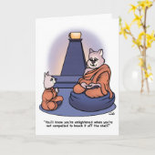 啓発された カード (黄色い花)