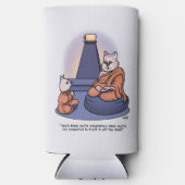 啓発された スリム缶クーラー (正面)