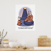 啓発された ポスター (キッチン)