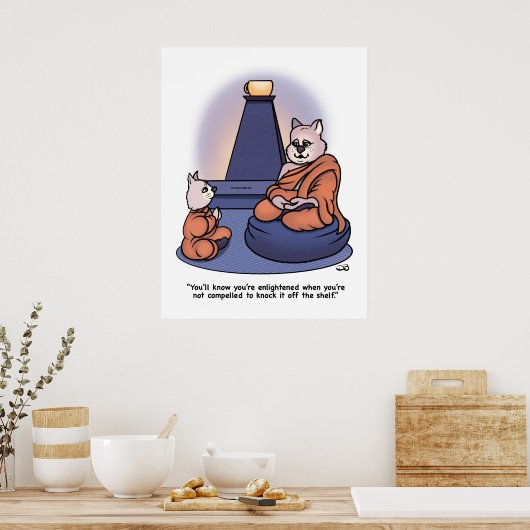 啓発された ポスター (キッチン)